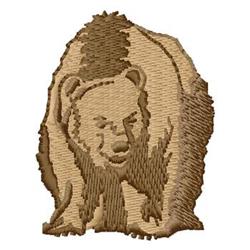 bear beginner-friendly machine embroidery - Bear perfect for decorative wall hangings
