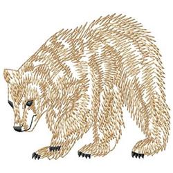 bear beginner-friendly machine digital embroidery - Bear perfect for reusable tote bags