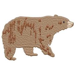 detailed bear machine digital embroidery pattern - Bear perfect for Home Decor