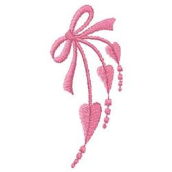 leaf beginner-friendly machine embroidery - Bow perfect for decorative pillow covers
