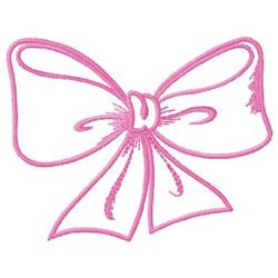 bow beginner-friendly machine digital embroidery - Bow perfect for kitchen aprons