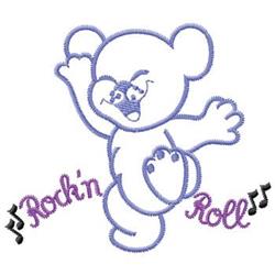 beginner-friendly bear machine embroidery pattern - Dancing Bear for patchwork quilt blocks