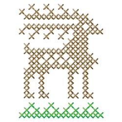 reindeer quick stitch machine digital embroidery - Deer perfect for kitchen tea towels