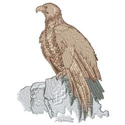 bird detailed machine digital embroidery - Eagle perfect for reusable tote bags