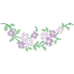 leaf beginner-friendly machine embroidery - Flower perfect for kitchen tea towels