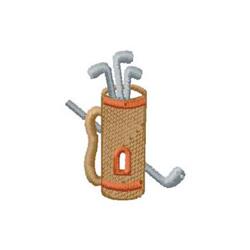quick stitch golf machine digital embroidery pattern - Golf perfect for Towels