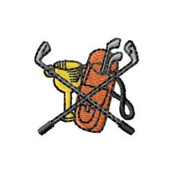 Golf - 4x4 golf quick stitch machine machine embroidery design perfect for Golf Bags