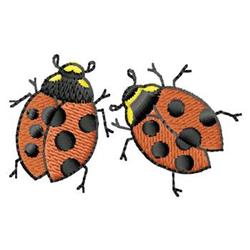 ladybug quick stitch machine embroidery - Ladybug perfect for patchwork quilt blocks