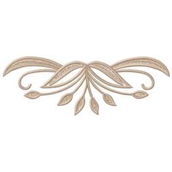 leaf beginner-friendly machine embroidery - Leaf Border for patchwork quilt blocks