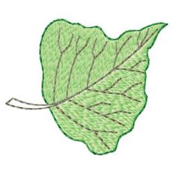 quick stitch autumn tree machine embroidery pattern - Leaf for patchwork quilt blocks