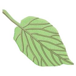 Leaf - 4x4 tree beginner-friendly machine embroidery design for reusable tote bags