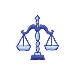 quick stitch libra machine embroidery pattern - Libra perfect for Office Decor