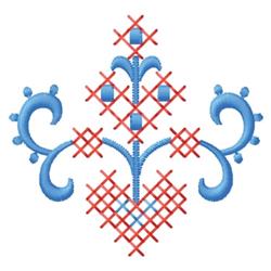 quick stitch valentine leaf machine embroidery pattern - Medium Accent for patchwork quilt blocks