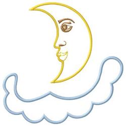 Moon with Cloud