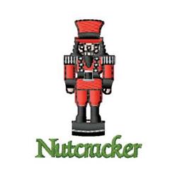 Nutcracker - 4x4 nutcracker beginner-friendly embroidery design for Table Linens