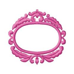 frame quick stitch machine embroidery - Oval Scroll Frame perfect for Wall Art