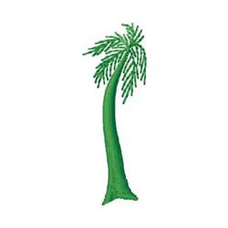 quick stitch tree machine embroidery pattern - Palm Tree perfect for Summer Apparel