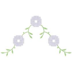 Cross Stitch Flowers Embroidery Design | EmbroideryDesigns.com
