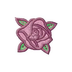 Rose - 4x4 rose quick stitch machine embroidery design for decorative pillow covers