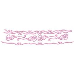 Scroll Border - border detailed machine embroidery design for Notebook Covers