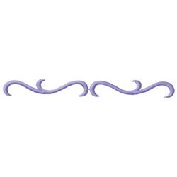 border quick stitch machine embroidery - Scroll Border for patchwork quilt blocks