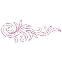 Scroll - 5x7 scroll quick stitch machine embroidery design perfect for Wall Art