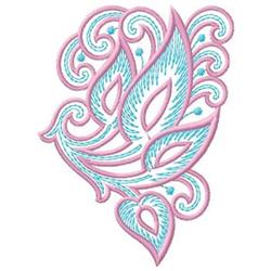 Scroll - 5x7 scroll beginner-friendly embroidery design for decorative pillow covers