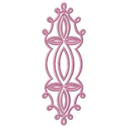 Scroll - 5x7 scroll beginner-friendly machine embroidery design for Stationery