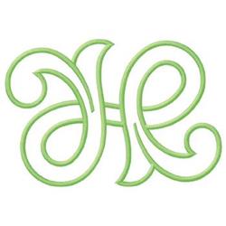 Scroll - 5x7 scroll beginner-friendly machine embroidery design for reusable tote bags