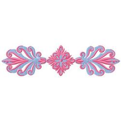 detailed scroll machine embroidery pattern - Scroll perfect for Curtain Accents