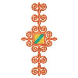 Scroll - 4x4 scroll beginner-friendly machine embroidery design for reusable tote bags