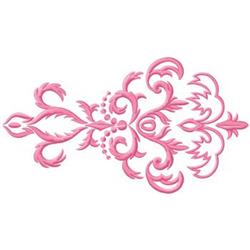 Scroll - scroll detailed machine machine embroidery design perfect for Formal Wear