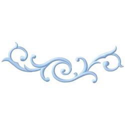 scroll beginner-friendly machine embroidery - Scroll perfect for reusable tote bags