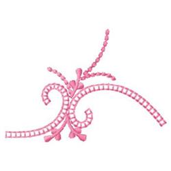 scroll quick stitch machine embroidery - Scroll perfect for decorative pillow covers