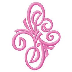 quick stitch scroll machine embroidery pattern - Scroll perfect for kitchen aprons