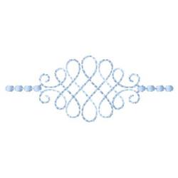 Scroll - 4x4 scroll quick stitch machine embroidery design for decorative pillow covers