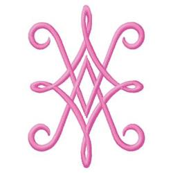 quick stitch scroll machine embroidery pattern - Scroll for decorative pillow covers