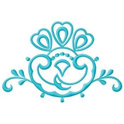 leaf beginner-friendly machine embroidery - Scroll perfect for decorative pillow covers