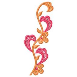 leaf quick stitch machine digital embroidery - Scroll perfect for kitchen aprons