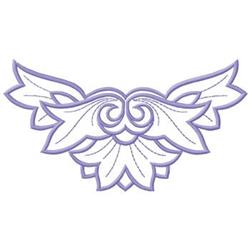 beginner-friendly scroll machine embroidery pattern - Scroll for Cushion Covers
