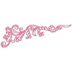 scroll beginner-friendly machine embroidery - Scroll perfect for reusable tote bags