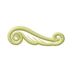 quick stitch scroll machine embroidery pattern - Scroll for decorative pillow covers