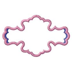 border quick stitch machine embroidery - Scroll Frame Border for Journal Covers