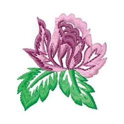 rose beginner-friendly machine embroidery - Single Bloom perfect for reusable tote bags