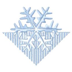 Snowflake - 4x4 snowflake beginner-friendly embroidery design for Holiday Linens