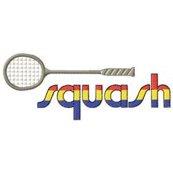 squash beginner-friendly machine digital embroidery - Squash perfect for Gym Towels