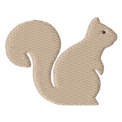quick stitch squirrel machine embroidery pattern - Squirrel for cute baby onesies
