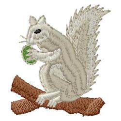 tree beginner-friendly machine digital embroidery - Squirrel perfect for Blankets