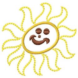 sunflower quick stitch machine embroidery - Sun perfect for patchwork quilt blocks