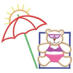 Sunbathing Bear